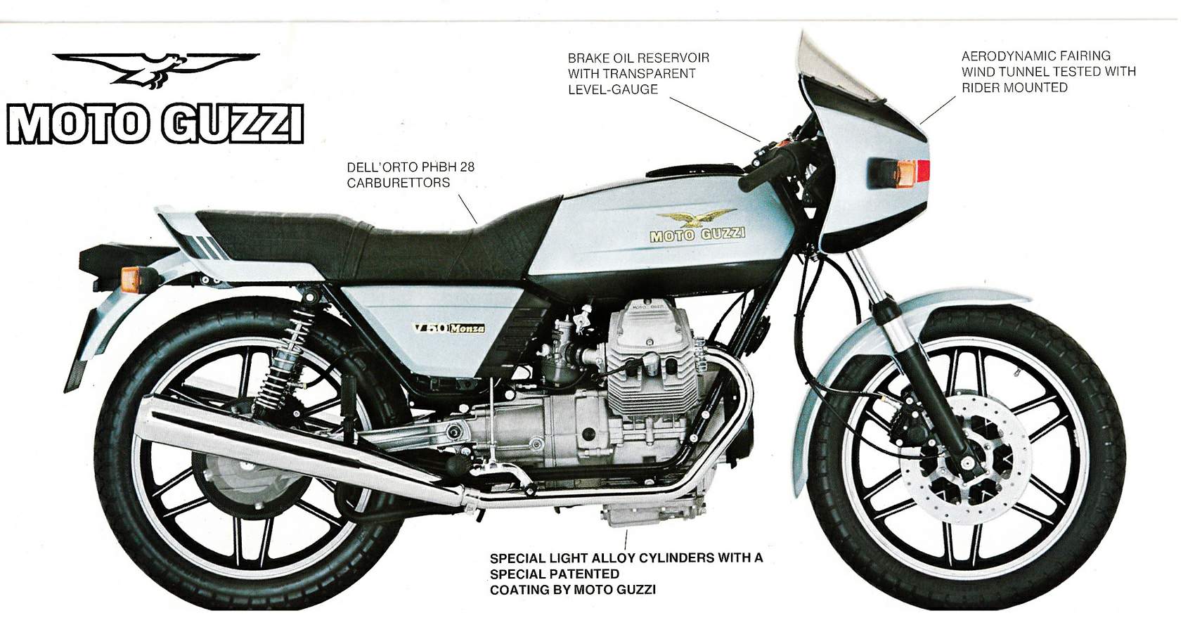 Moto Guzzi V Monza Technical Specifications